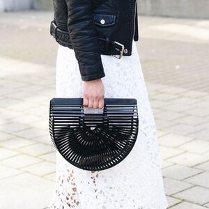 Cult Gaia Ark Acrylic Clutch